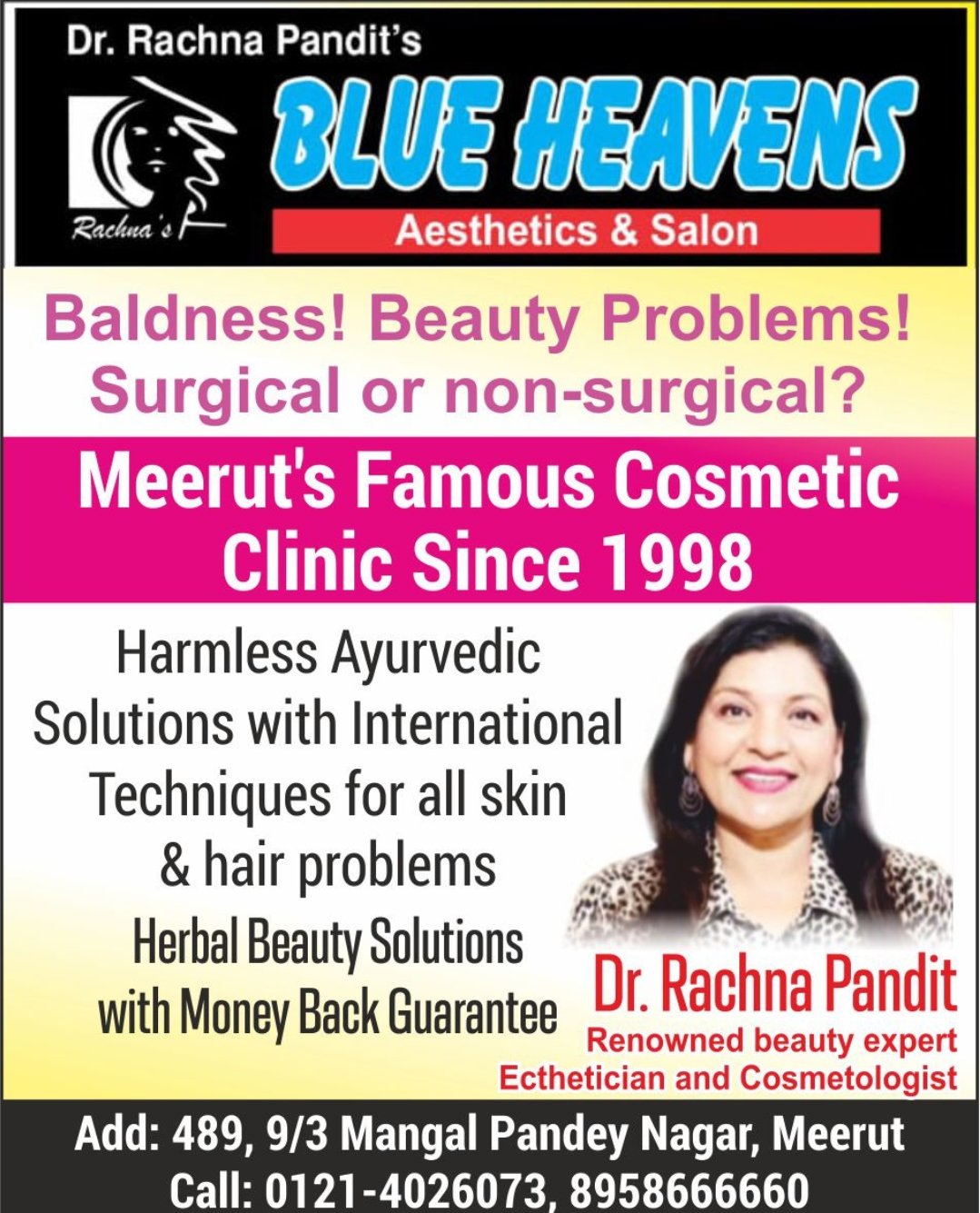 Blue Heavens, Beauty Makeup studio & Academy